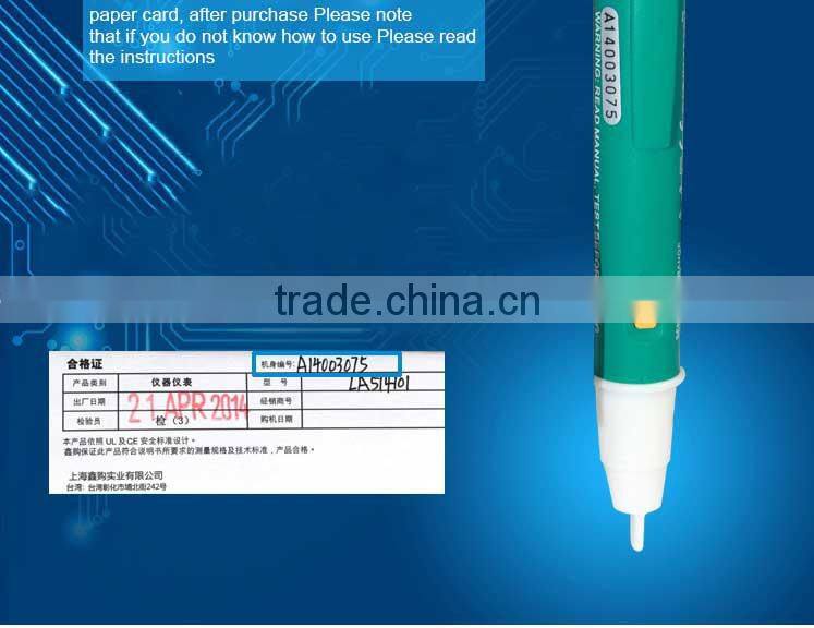 LAOA Hign quality Voltage Detector Pen Non-Contact AC Electric Tester
