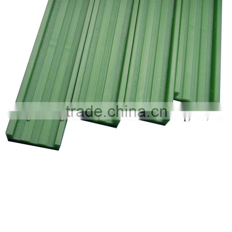 Impact resistant upe chain guide rail peuhmw belt guide