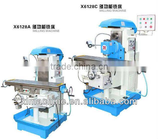 X6128A X6128C Multifunctional 3 Axis Metal Milling Machine