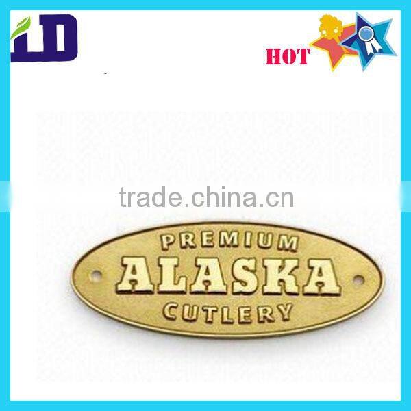 customized Etched enamel equipement logo plate