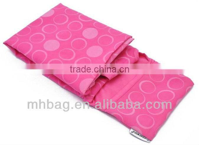 210D polyester foldable shopping bag