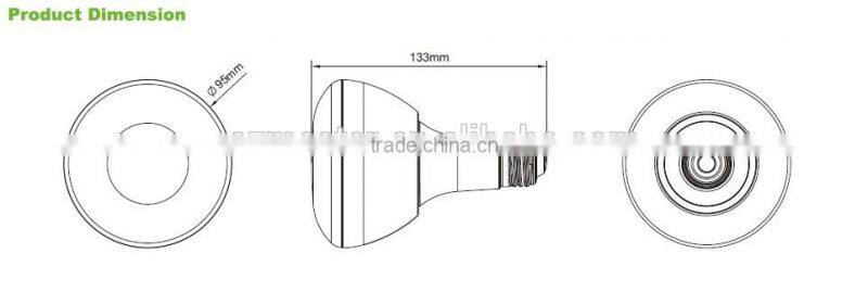 3000K Energy star rated LED BR30,1020lm,14w dimmable LED BR30 bulbs,UL/CUL certified,LM79/LM80 test reports available