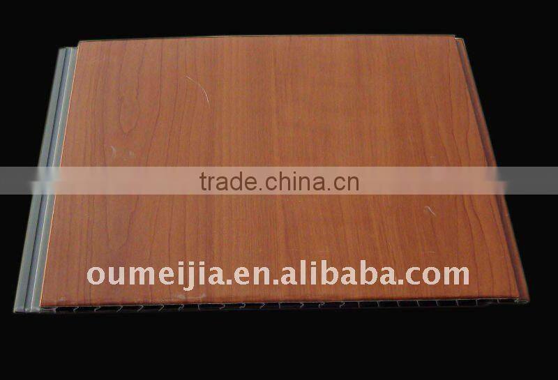 wooden design pvc ceiling panel (with different colors)
