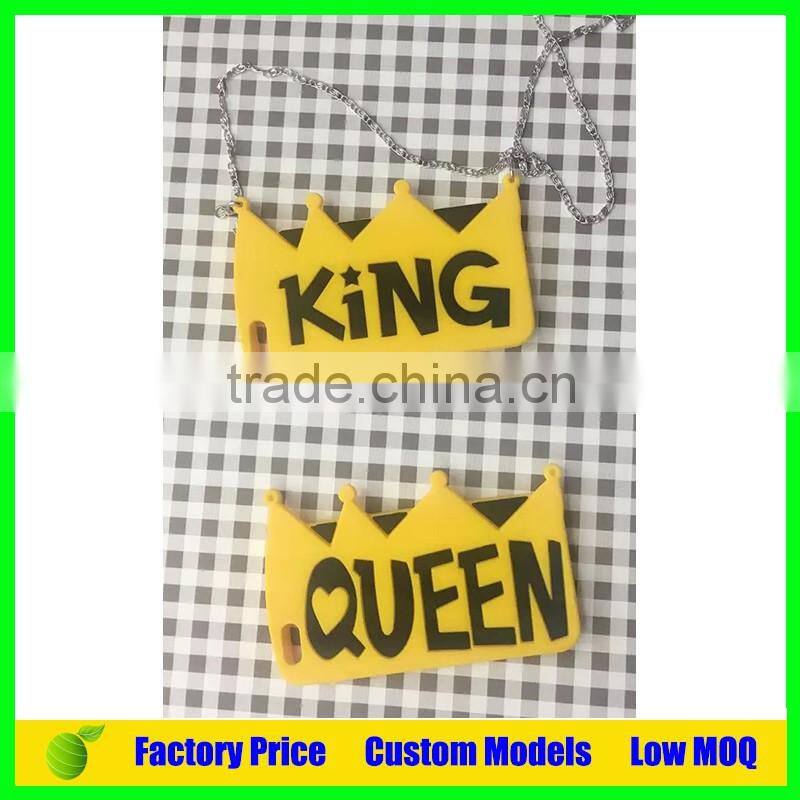 King and Queen custom Silicone mobile 3d phone case for Sony Xperia C3 S55U phone back cover case