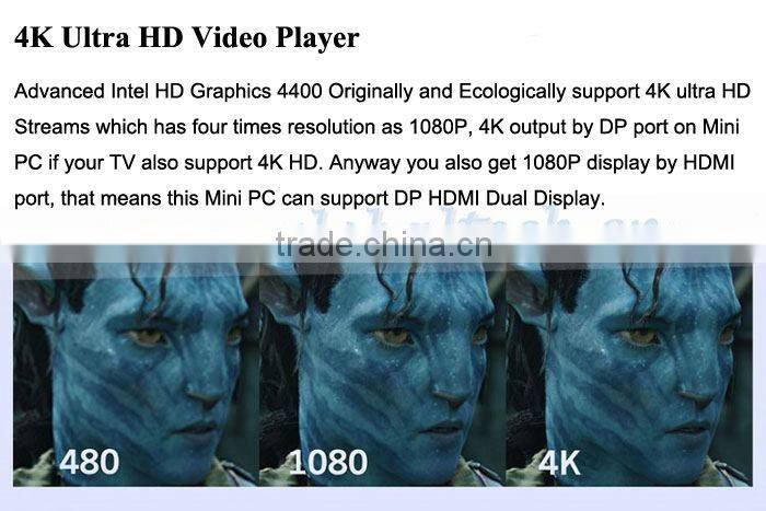 Fanless Industrial IPC Server Intel Core i3 5010U HD5500 Graphics Small Computer 4K HTPC Better Than PIPO X7 Mini PC Windows 8.