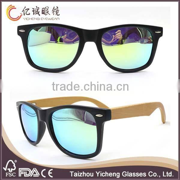 2015 handmade recycled wholesale customizable bamboo sunglasses