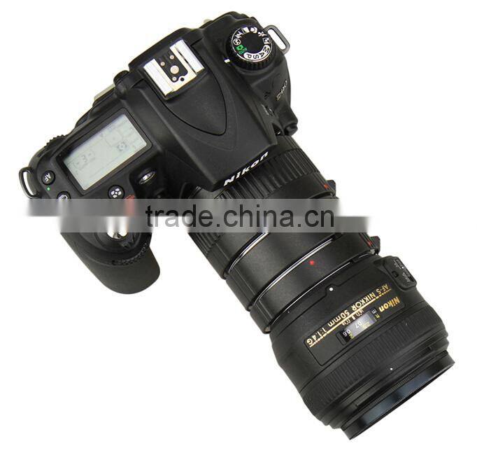 JJC AET-NS Camera Macro Extension Tube Automatic Extension Tube For Nikon F-mount