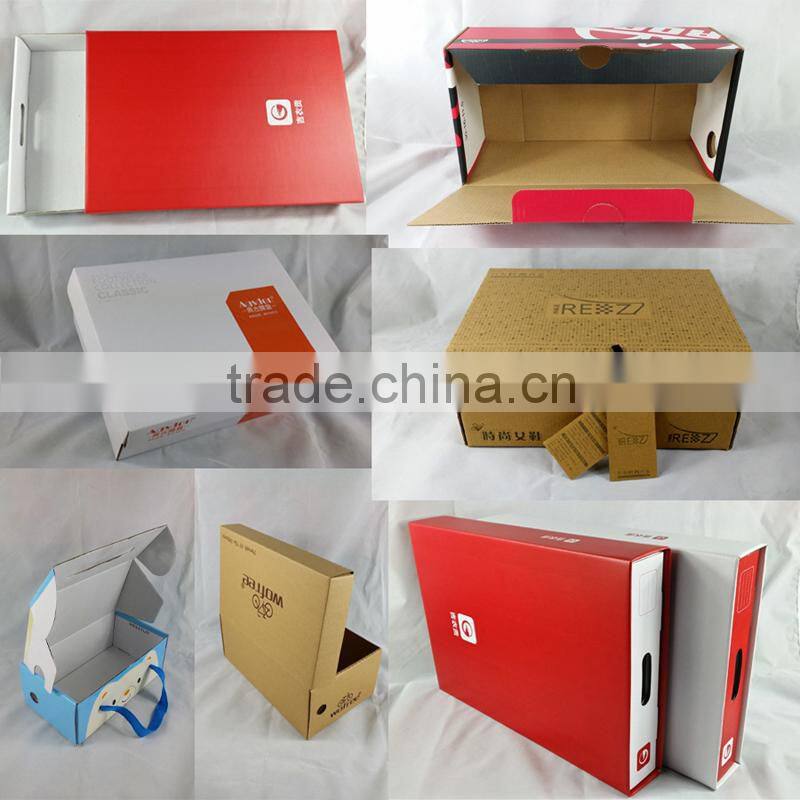 Corrugated packaging box with PVC window