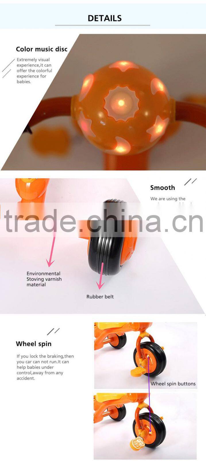 Toddler Unisex Cheap Children Tricycle For Children 3 Years