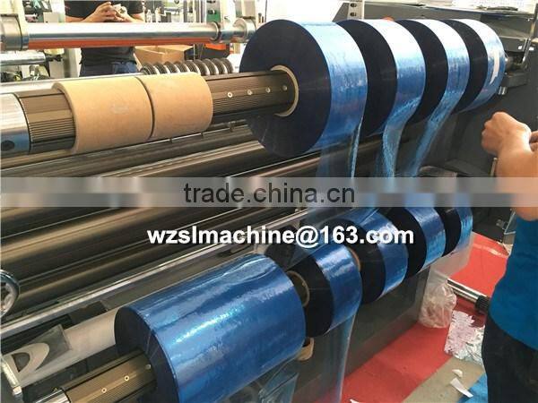 CE Standard plastic film slitting rewinding machine