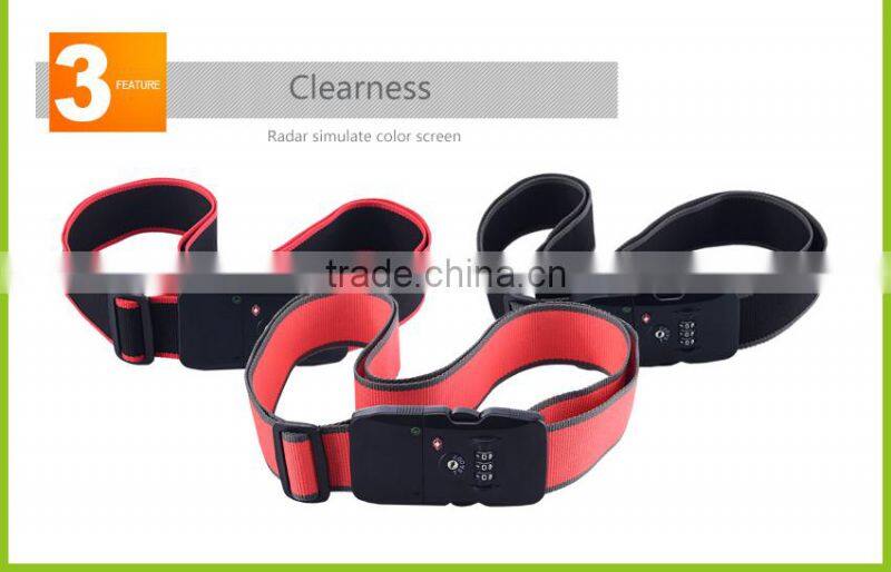 bluetooth wireless smart luggage belt with phone control app