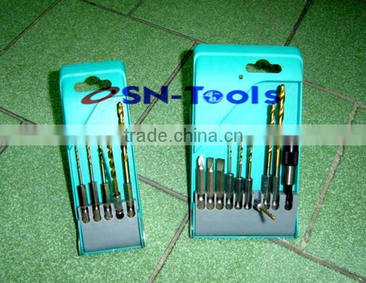 HSS taped shank twist drill DIN338