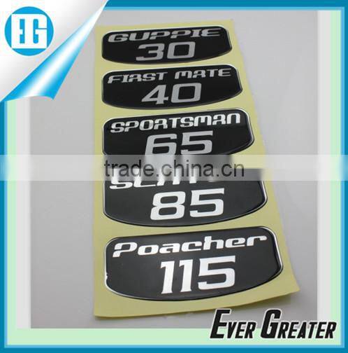 Custom 3m make epoxy resin 3d epoxy dome sticker Dome epoxy dome sticker doming machine