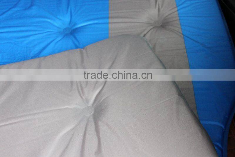 Outdoor double person damp-proof camping self inflatable car mattress