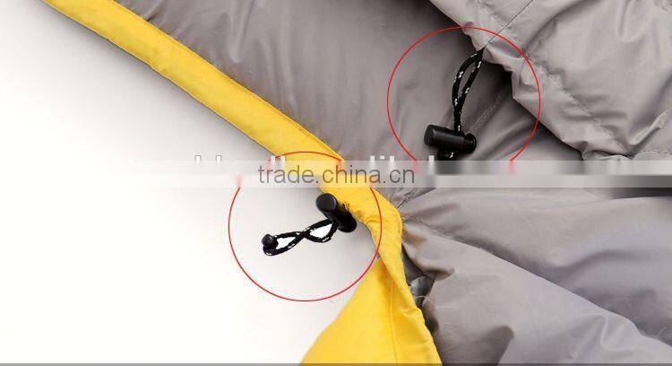 Outdoor backpacking goose down mummy adult winter sleeping bag