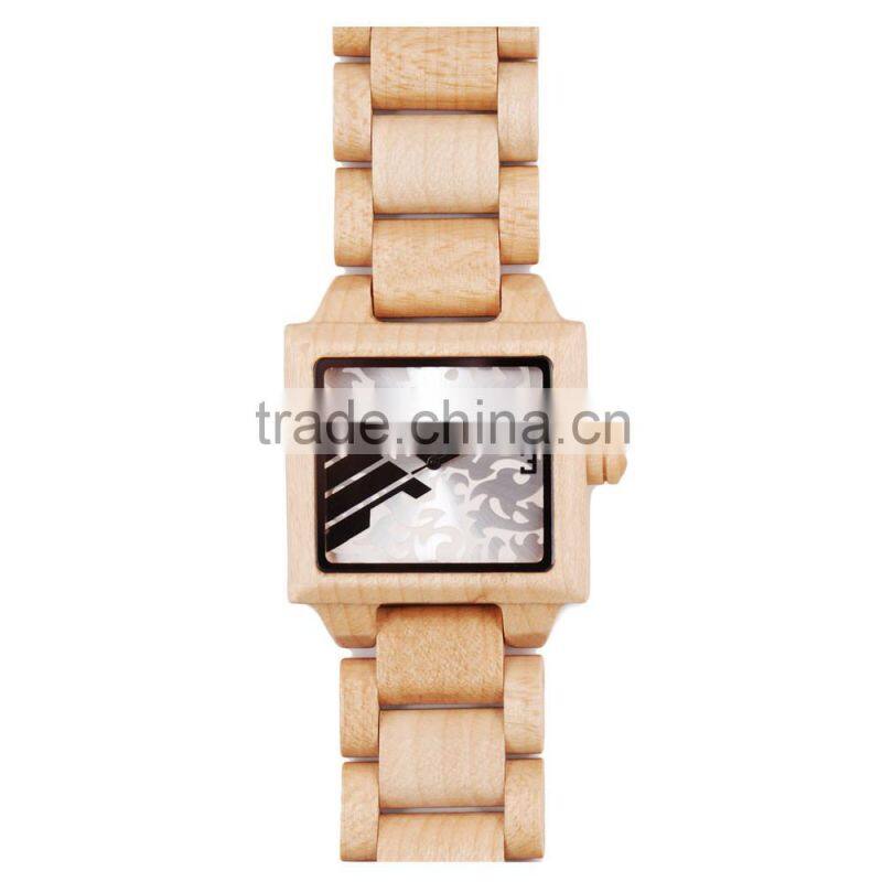 2015 Various Design Wooden Unisex High Quality Famous Brand Watches