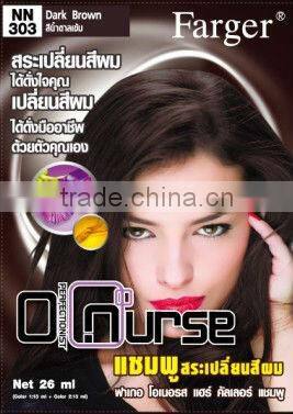 Herbal Hair Dye Shampoo,Hair Color Shampoo,Shampoo Hair Dye Color,Natural Actives,Cover grey hair naturally,For watsons