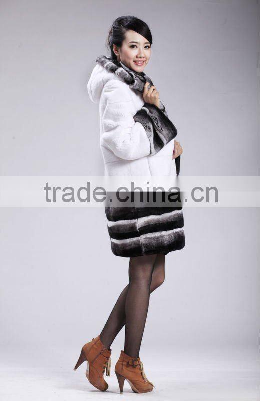 hot sell rex rabbit fur clothing coat