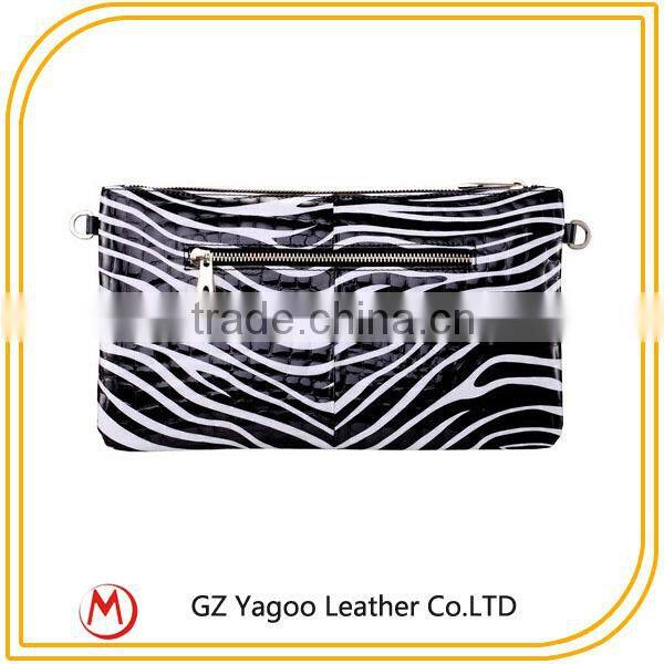 zebra stripe fashion gz bags leather purse sexy women wallets 2014