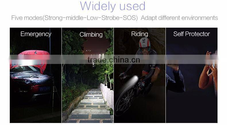 a5 USB aviation aluminum alloy led small flashlight 300lm xpe led rechargeable torch