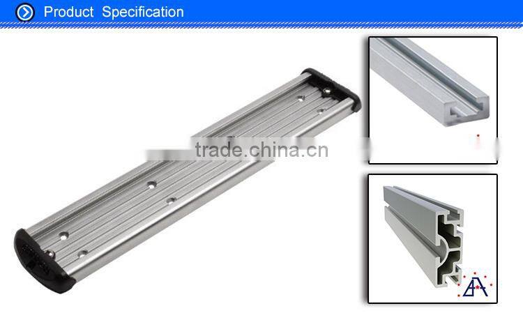 Different sizes aluminum channel