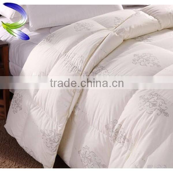 Fashion design cheap price winter bed down quilt duvet