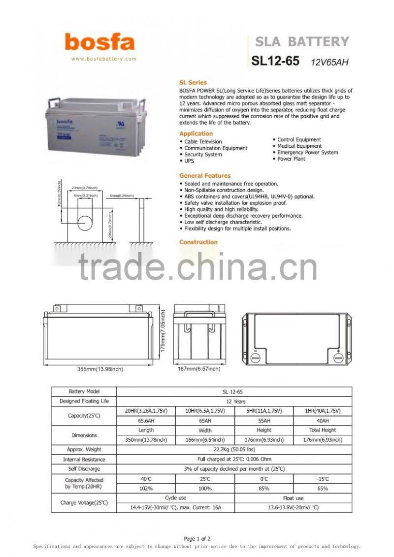 long life lead acid 12v65ah battery powered fog machine