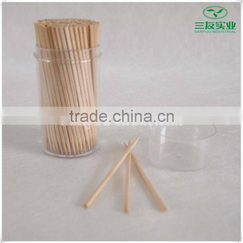 High quality toothicks container with logo OEM in China