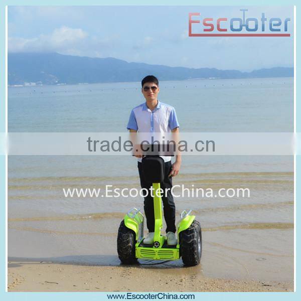 2015 Off-road 2 wheel stand up electric scooter self balancing scooter
