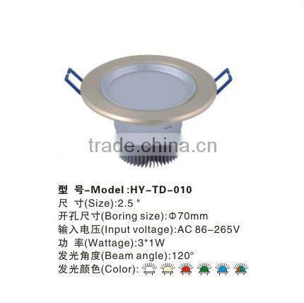 Factory For Sale 3w Ceiling Led Lamp