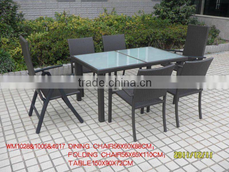 Hot-sale garden table and chairs