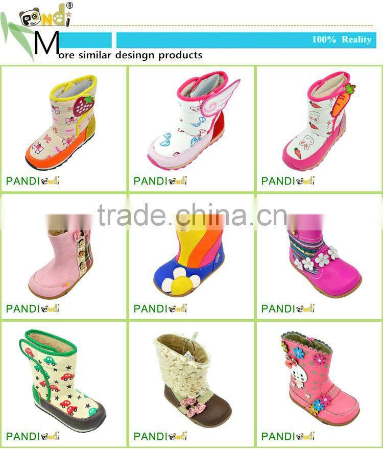 fashion cartoon lady girl warm boots non slip outsole