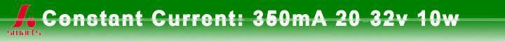 single output 350ma 11w led driver with eu cl waterproof