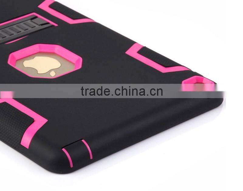 Tough duty anti-slid hybrid TPU tablet case for iPad Air 2 iPad 6 Gen