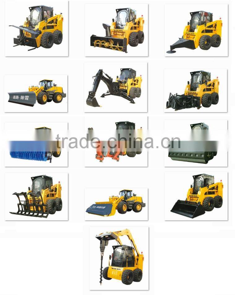 gnhc65gh skid steer loader with 950kg capacity with all kinds of attachments