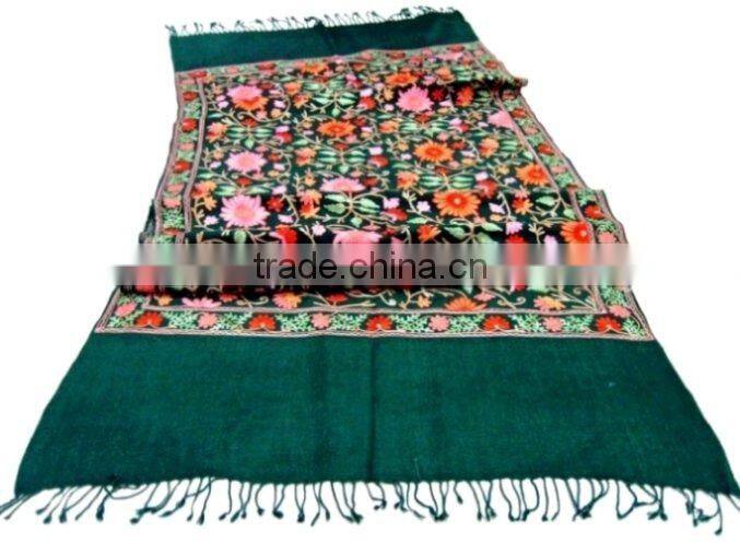 zari embroidery shawl