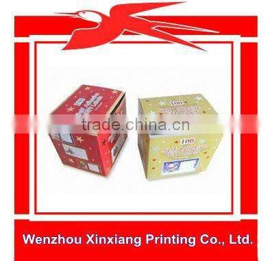 Custom Printed Retail Handle Paper Box and Packaging