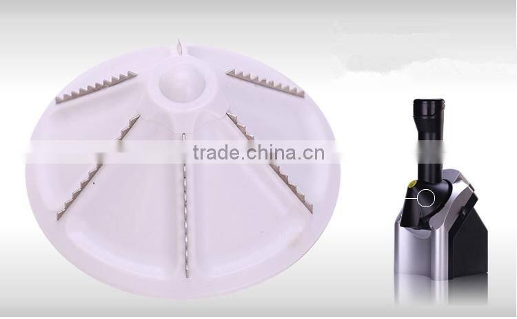 Autiomatic new way for fruit eating ice cream maker