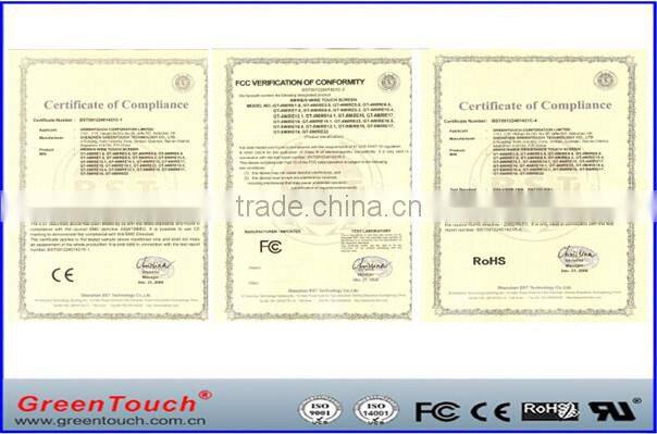 15 inch 5 wire resistive touch screen with USB/RS232 interface for replacement