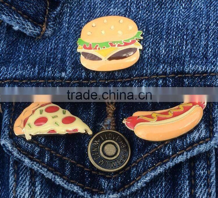 Cat with fish capel pins,Boat with anchor Capel pins, Fashion Capel Enamel Pins