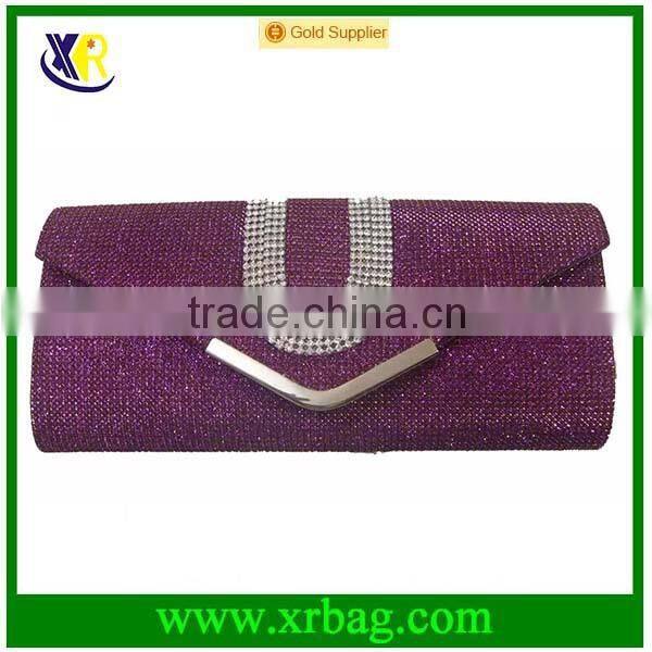 hot selling new satin women evening bag clutch