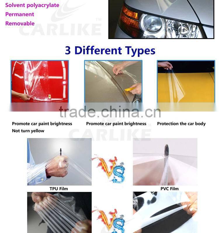 CARLIKE 1.52x15M Removable UV Protection Stretch Film