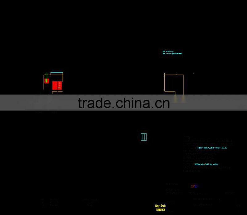 4.6 inch HMI panel touch screen color display for equipment control