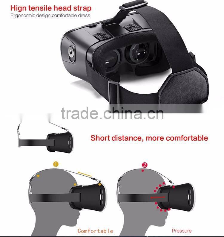 2016 hot product home video Virtual reality box 3d glasses for phone