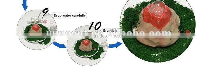 DIY Volcano Eruption Experiment 2016 Educational New Toy