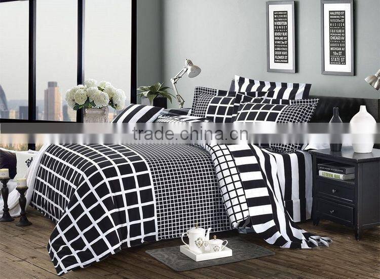 The best fashion bedding designs for100%cotton high quality of print luxury bed sheet/fitted sheet/soft comforter duvet cover