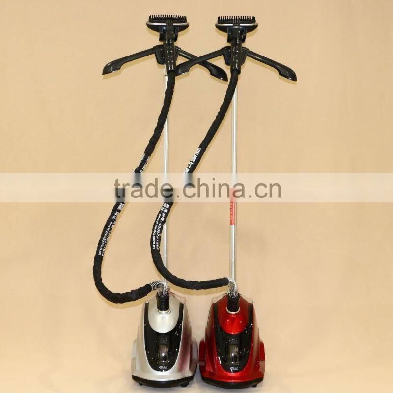 Foot step hanging garment steamer ironing machine for home appliance