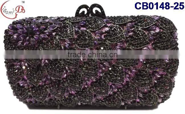 CB0418-20 Top quality hot sell trendy ladies small handbags with stones for women