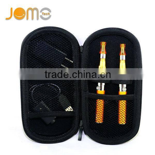 Jomo color single/double ego ce4 battery zipper pack kit e-cig,650/900/1100/mAh optional,CE,RoHs and FCC