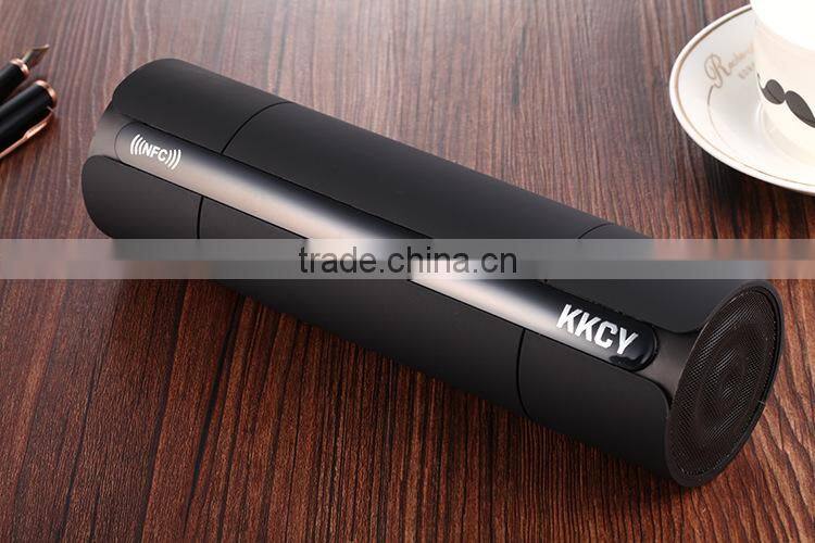 360 Degree Stereo Sound HIFI NFC Bluetooth Speaker Hot selling Mini WIreless-Fidelity(WIFI) , bluetooth speaker , USB port .